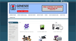 Desktop Screenshot of geneseestamp.com